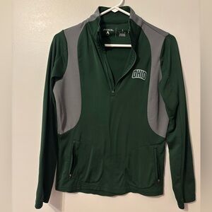 Ohio 1/4 Quarter Zip Performance Long Sleeve Shirt Size small